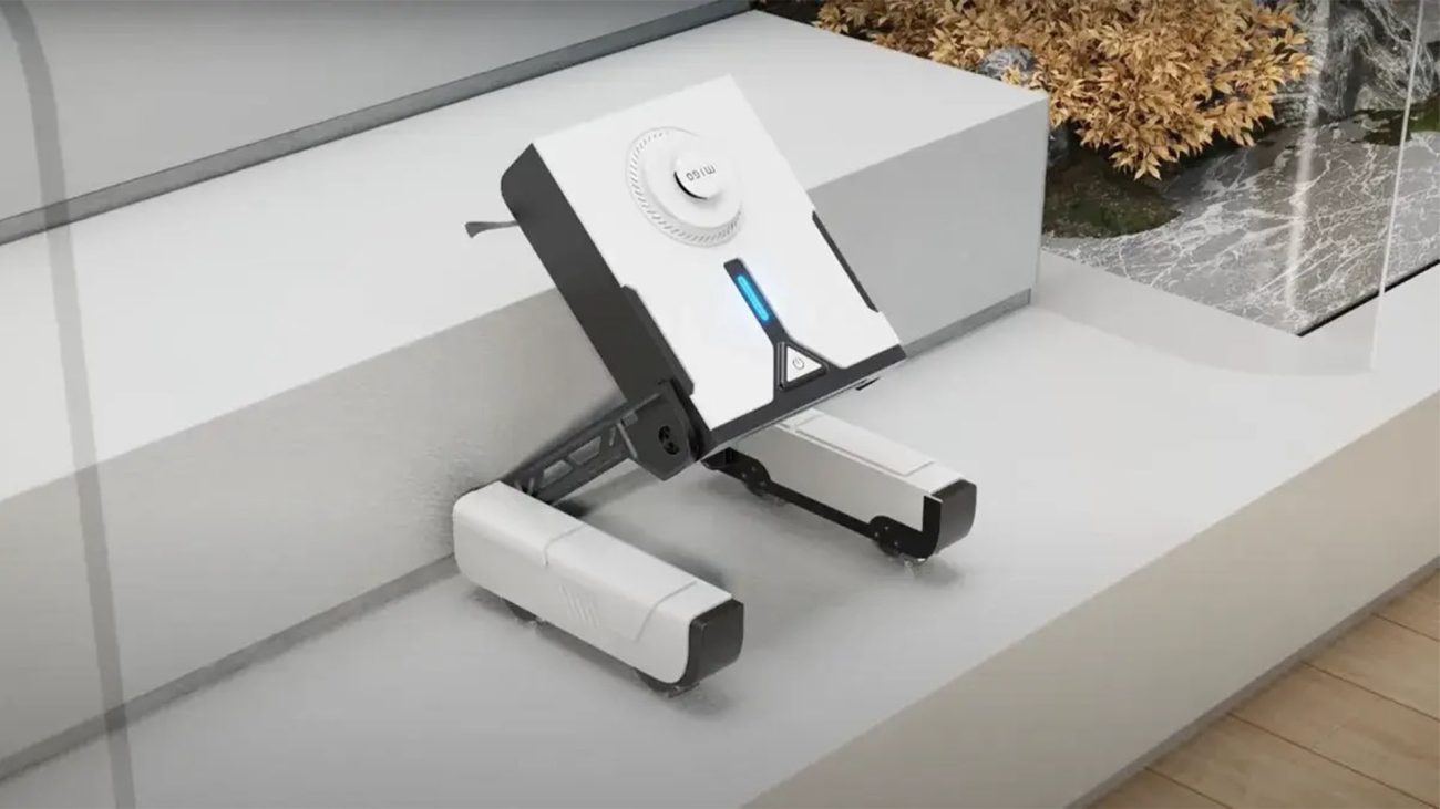 اولین جاروبرقی رباتیک دوپای دنیا